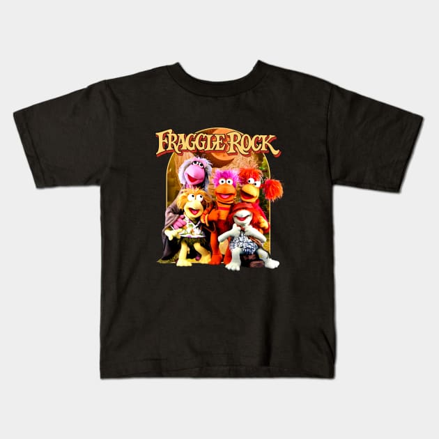 Muppets Fraggle Rock Kids T-Shirt by Pittih